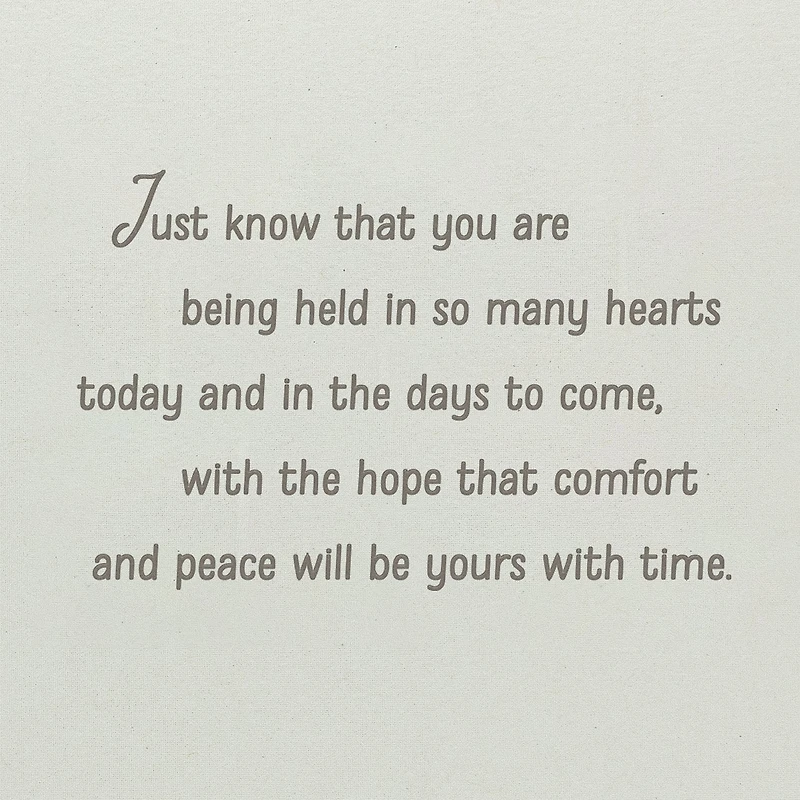 Hope, Comfort and Peace Sympathy Card for only USD 6.59 | Hallmark