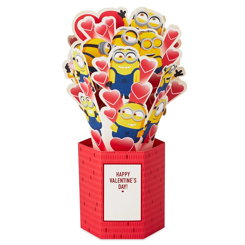 Minions One in a Minion 3D Pop-Up Valentine's Day Card for only USD 8.99 | Hallmark