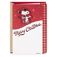 Peanuts® Snoopy Feel the Joy Christmas Card for only USD 5.99 | Hallmark