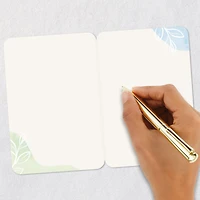 Abstract Pastel Leaf Print Blank Card for only USD 2.99 | Hallmark