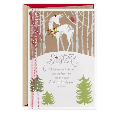 You're the Best Gift Religious Christmas Card for Sister for only USD 5.59 | Hallmark