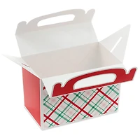 Oh What Fun Plaid 3-Pack Christmas Gable Boxes for only USD 6.99 | Hallmark