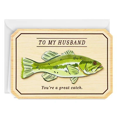 You're a Great Catch Birthday Card for Husband for only USD 8.59 | Hallmark