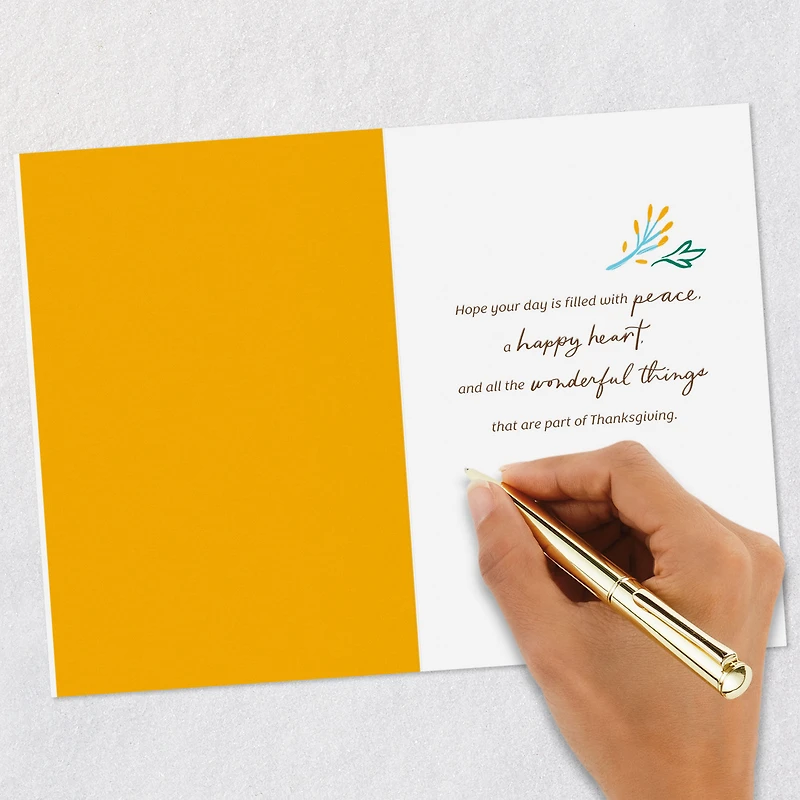 Season's Blessings Thanksgiving Card for only USD 3.99 | Hallmark