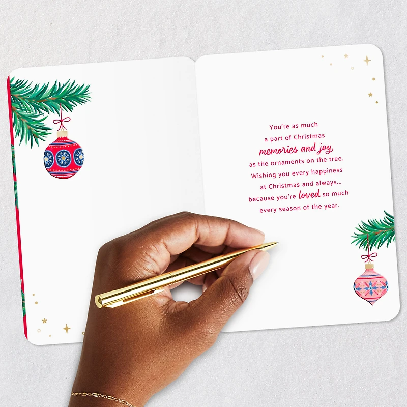 Loved So Much Every Season Christmas Card for Granddaughter for only USD 3.99 | Hallmark