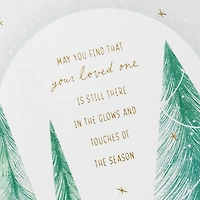 Memories of Your Loved One Holiday Sympathy Card for only USD 3.99 | Hallmark