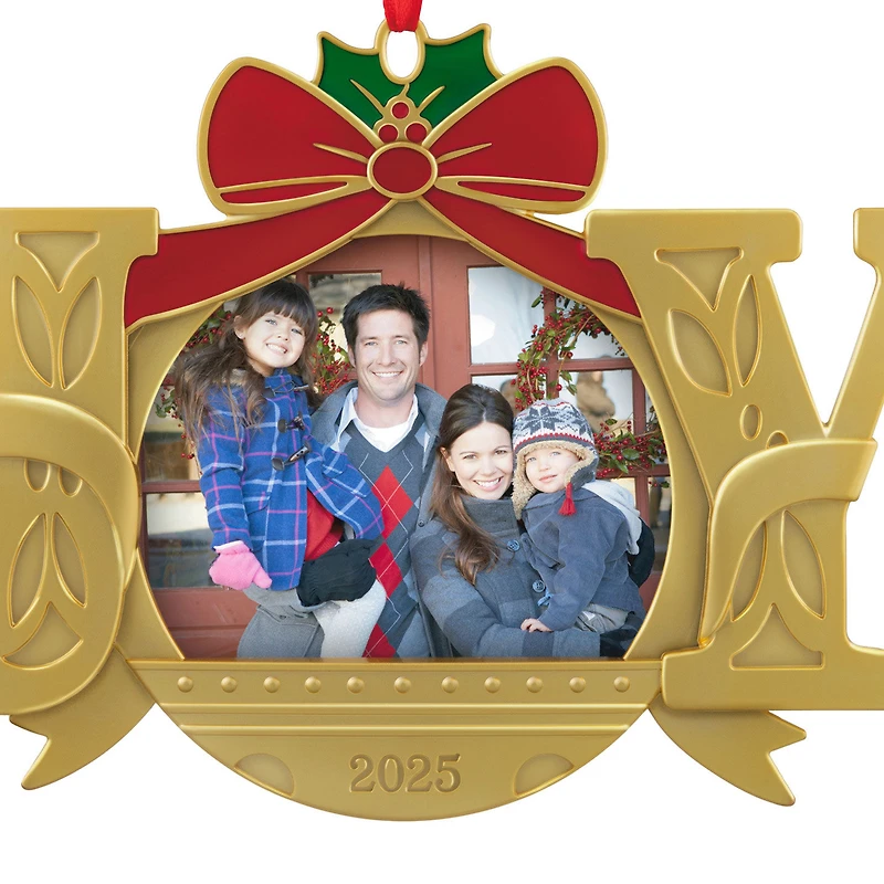 A Joy to Behold 2025 Metal Personalized Ornament, Custom Photo for only USD 29.99 | Hallmark