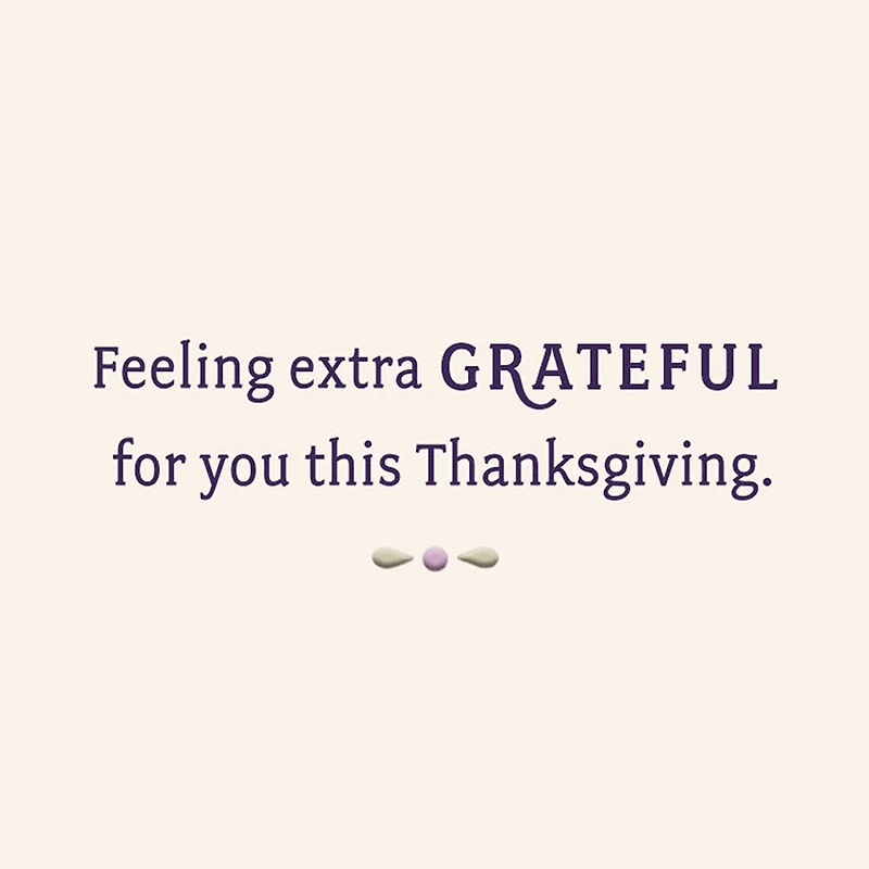 Extra Grateful for Family Like You Thanksgiving Card for only USD 3.99 | Hallmark