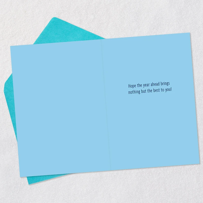 Nothing But the Best New Year Card for only USD 0.99 | Hallmark