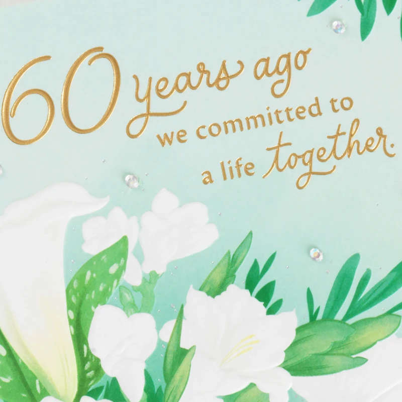 My Friend and My Soulmate 60th Anniversary Card for Spouse for only USD 6.59 | Hallmark