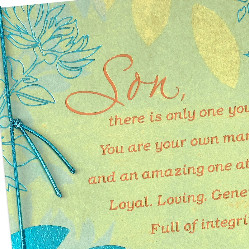 You Are Your Own Man Birthday Card for Son for only USD 6.99 | Hallmark
