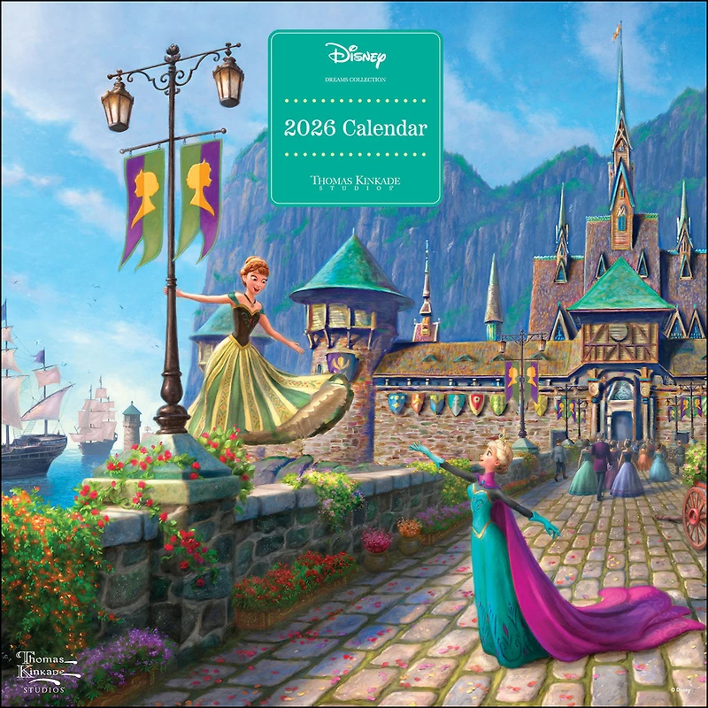 Thomas Kinkade Studios Disney Dreams Collection 2026 Wall Calendar for only USD 15.99 | Hallmark