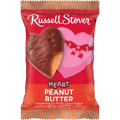 Russell Stover Milk Chocolate Peanut Butter Heart, 1.3 oz. for only USD 1.99 | Hallmark