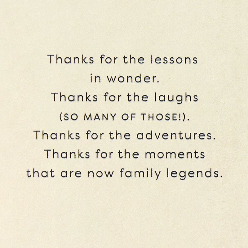 Laughs, Adventures and Lessons in Wonder Birthday Card for Son for only USD 5.59 | Hallmark