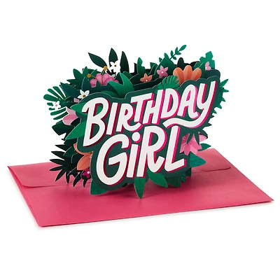 Tropical Flowers 3D Pop-Up Birthday Card for Her for only USD 7.99 | Hallmark