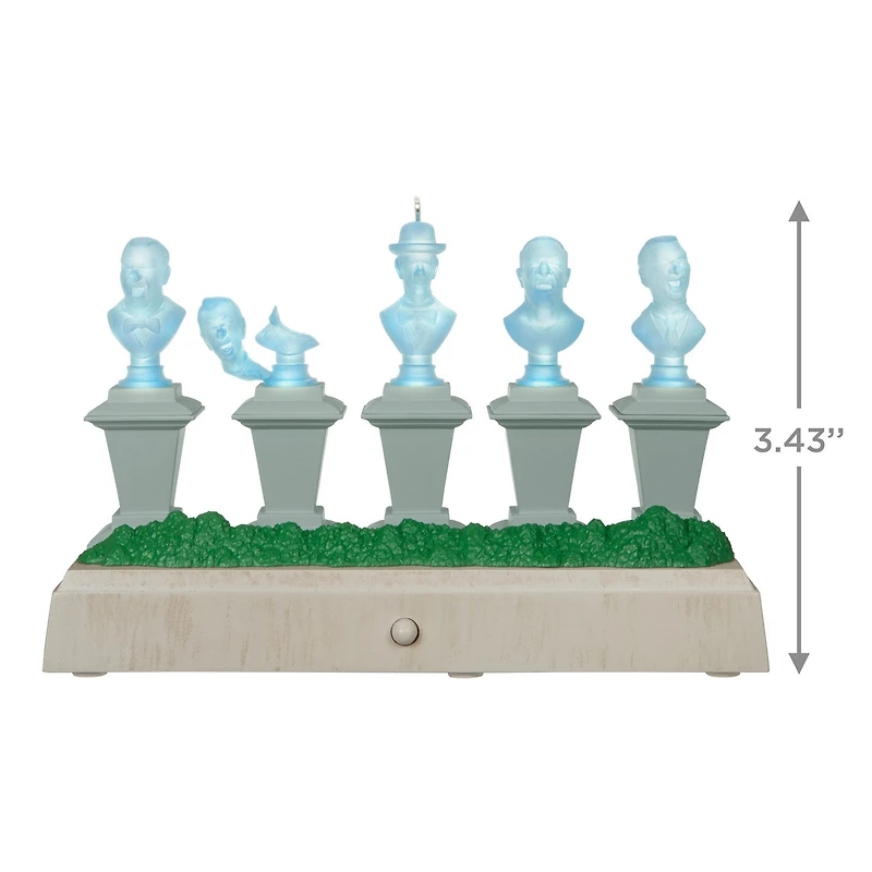 Disney The Haunted Mansion Collection The Singing Busts Ornament With Light and Sound for only USD 55.99 | Hallmark