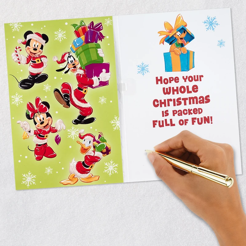 Disney Mickey Mouse and Friends Musical Christmas Card for only USD 7.59 | Hallmark