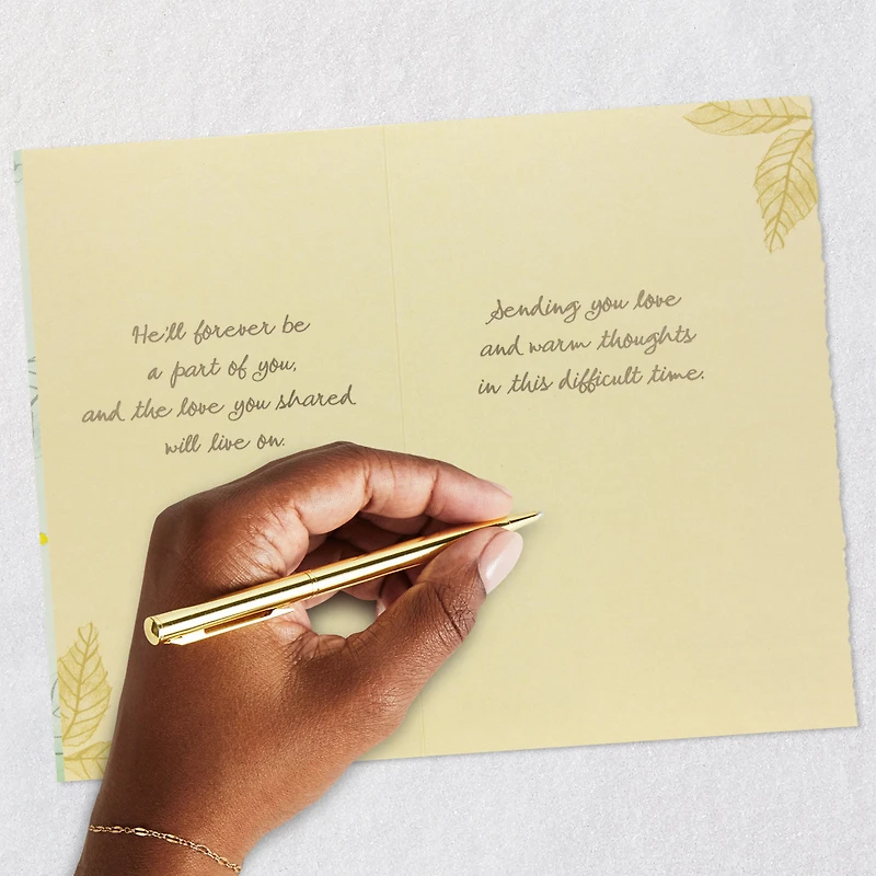 Love and Warm Thoughts Sympathy Card for Loss of Husband for only USD 4.99 | Hallmark