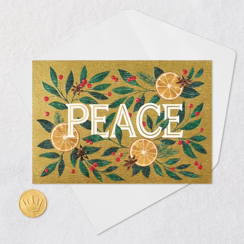 Wrapped in Peace Christmas Card for only USD 5.99 | Hallmark