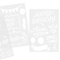Celebrations Stencil Kit, Pack of 36 for only USD 9.49 | Hallmark