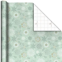 Snowflakes on Sage Wrapping Paper Roll, 22.5 sq. ft. for only USD 4.99 | Hallmark
