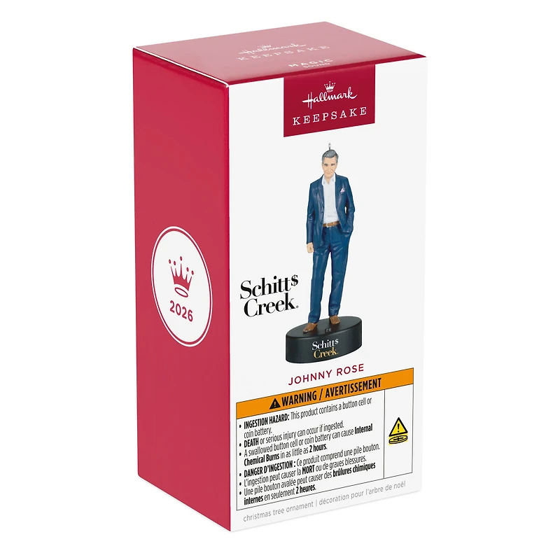 Schitt's Creek® Johnny Rose Ornament With Sound for only USD 28.99 | Hallmark