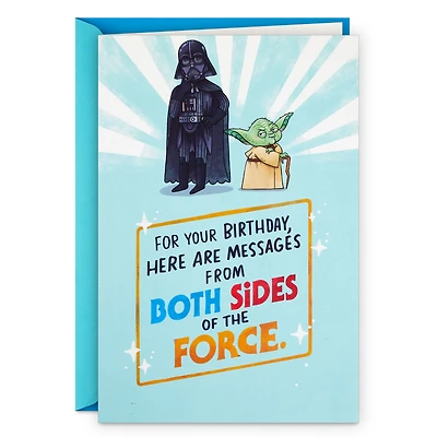 Star Wars™ Both Sides of the Force Funny Birthday Card With Mini Cards for only USD 5.99 | Hallmark