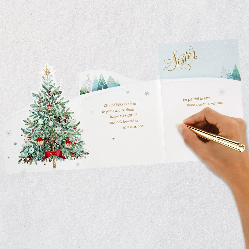 Happy Memories With You Christmas Card for Sister for only USD 3.99 | Hallmark