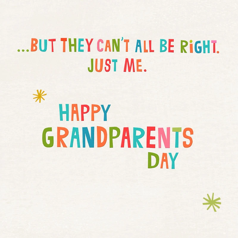 You're the Best Grandparents Day Card for only USD 2.00 | Hallmark