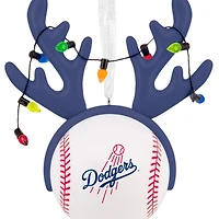 MLB Los Angeles Dodgers™ Reindeer Baseball Hallmark Ornament for only USD 12.99 | Hallmark