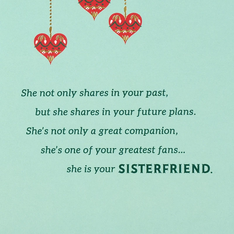 My Sister, My Friend Christmas Card for only USD 6.99 | Hallmark