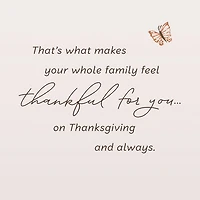 Love and Smiles Follow Where You Go Thanksgiving Card for only USD 3.99 | Hallmark
