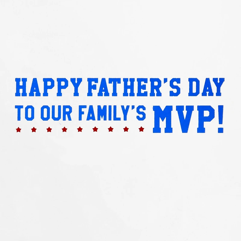 You're Our Family's MVP Musical Father's Day Card for Dad for only USD 7.99 | Hallmark