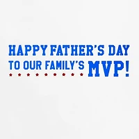 You're Our Family's MVP Musical Father's Day Card for Dad for only USD 7.99 | Hallmark