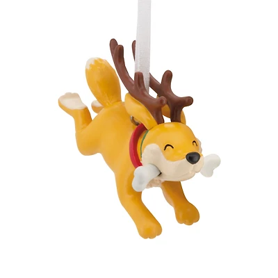 Reindeer Dog With Bone Hallmark Ornament for only USD 14.99 | Hallmark