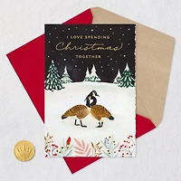 I Love Spending the Season With You Romantic Christmas Card for only USD 5.59 | Hallmark
