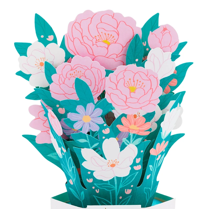 Flower Bouquet Have a Beautiful Day 3D Pop-Up Card for only USD 7.99 | Hallmark