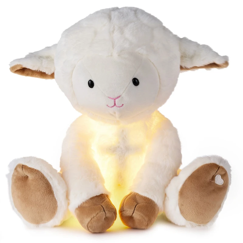 Lamb Plush With Light-Up Cross, 11.25" for only USD 42.99 | Hallmark