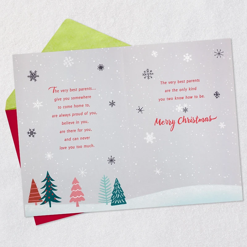 You're the Very Best Christmas Card for Parents for only USD 6.99 | Hallmark