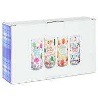 Gilmore Girls Seasons of Stars Hollow Drinking Glasses, Set of 4 for only USD 44.99 | Hallmark