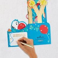 Jumbo Peanuts® Snoopy and Woodstock Fun and Good Times 3D Pop-Up Birthday Card for only USD 14.99 | Hallmark