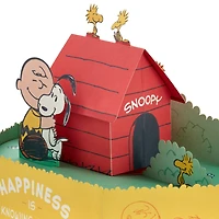 Peanuts® Charlie Brown and Snoopy Happiness Is 3D Pop-Up Card for only USD 8.99 | Hallmark