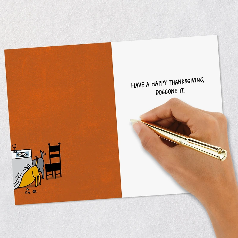 Canine Thanksgiving Funny Thanksgiving Card for only USD 3.49 | Hallmark