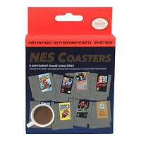 Paladone Nintendo Entertainment System Cartridge Coasters, Set of 8 for only USD 9.99 | Hallmark