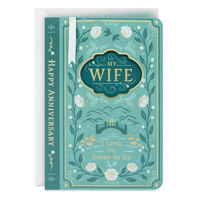 Celebrating Our Story Romantic Anniversary Card for Wife for only USD 9.99 | Hallmark