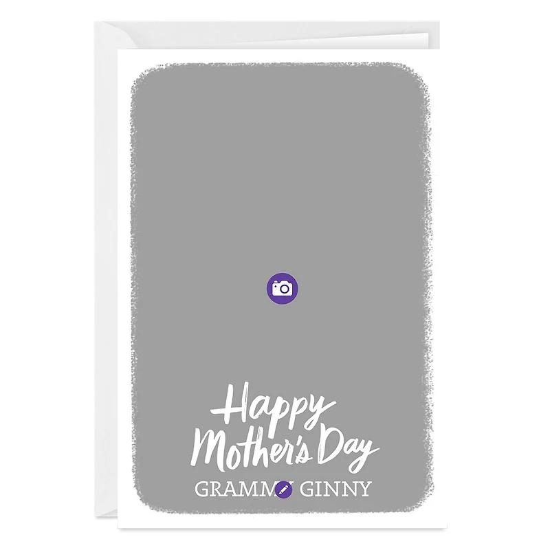Personalized White Frame Happy Mother's Day Photo Card for only USD 4.99 | Hallmark