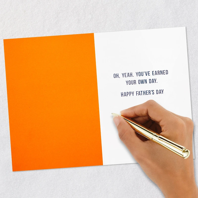 You've Earned Your Own Day Funny Father's Day Card for only USD 3.99 | Hallmark