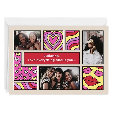 Personalized Fun Designs Photo Collage Love Photo Card for only USD 4.99 | Hallmark