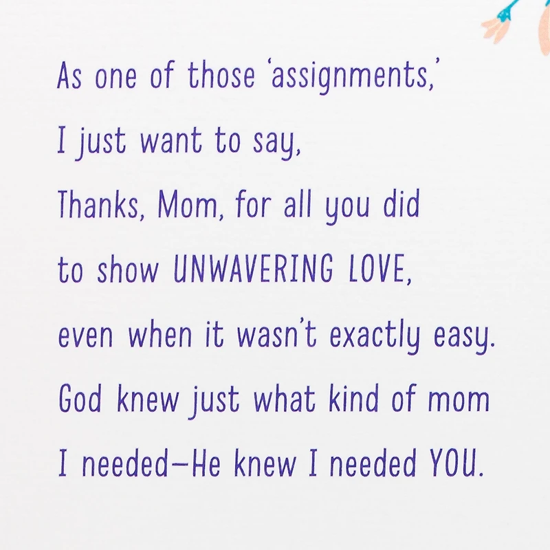 You Were Hand-Picked by God Religious Mother's Day Card for Mom for only USD 7.59 | Hallmark