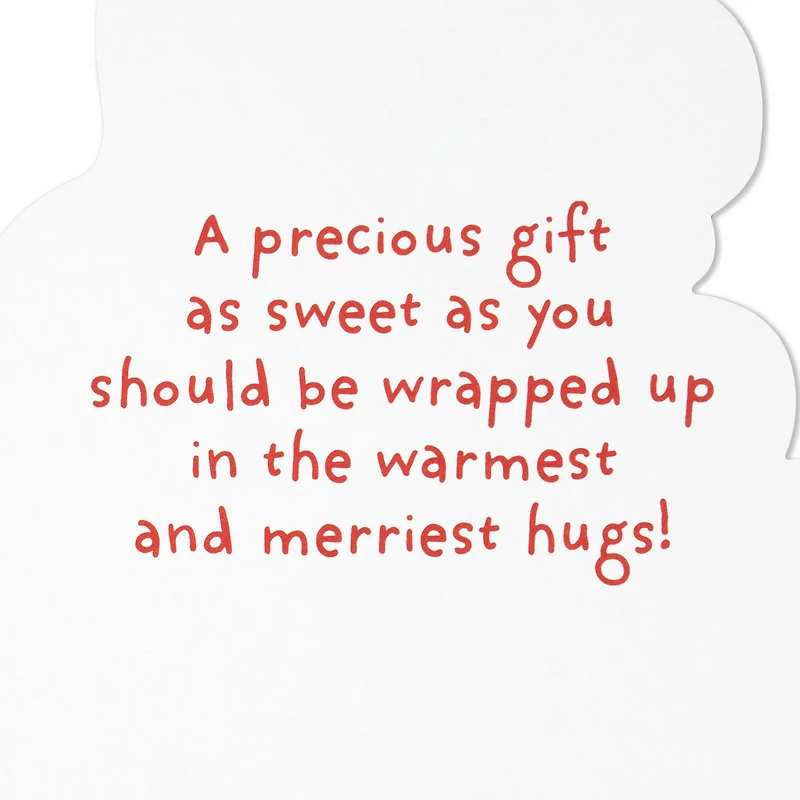 You're a Sweet, Precious Gift Baby's First Christmas Card With Sticker for only USD 4.59 | Hallmark